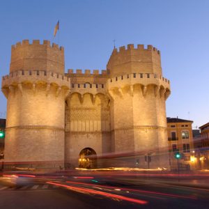 VALENCIA. Torres de Serranos.